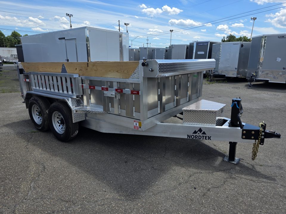 New 2026 Nordtek 82X12 14K - ALUMINUM Dump Trailer