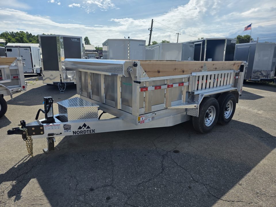 New 2026 Nordtek 82X12 14K - ALUMINUM Dump Trailer
