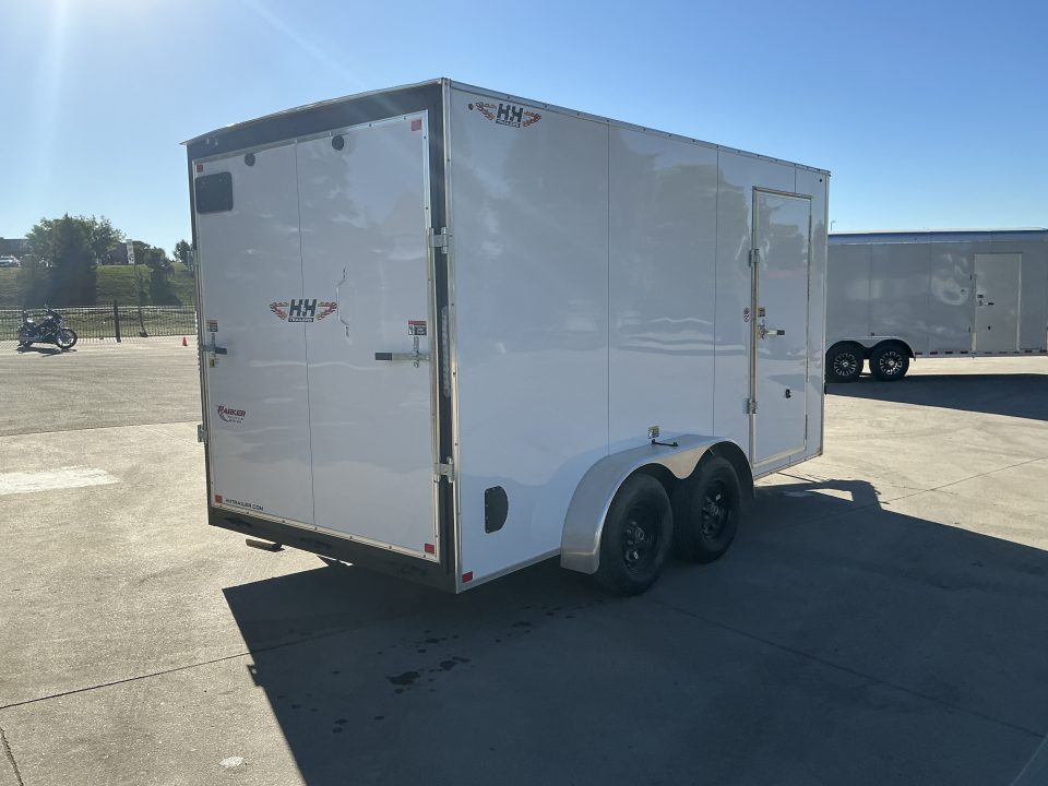 New 2025 H&H Trailers 7x14 Enclosed Trailer