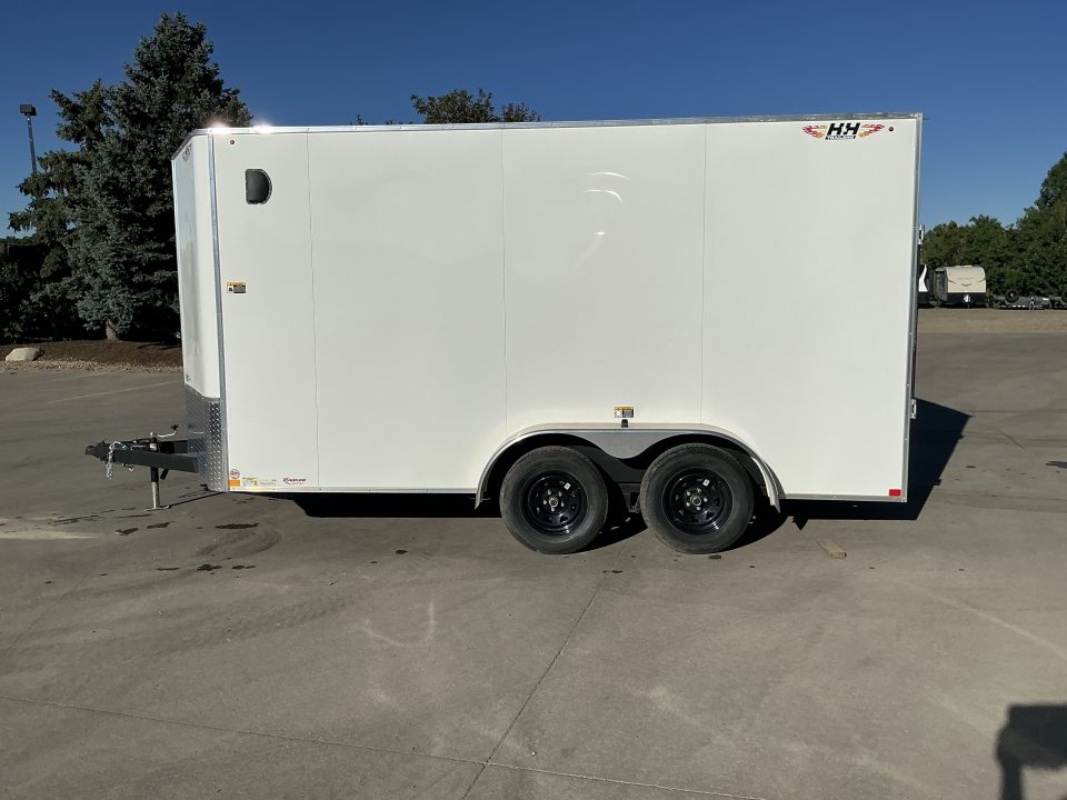 New 2025 H&H Trailers 7x14 Enclosed Trailer