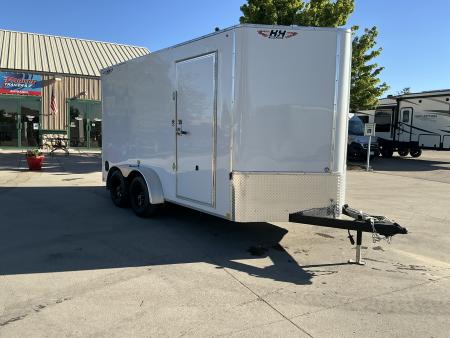 New 2025 H&H Trailers 7x14 Enclosed Trailer