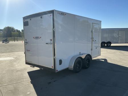 New 2025 H&H Trailers 7x14 Enclosed Trailer