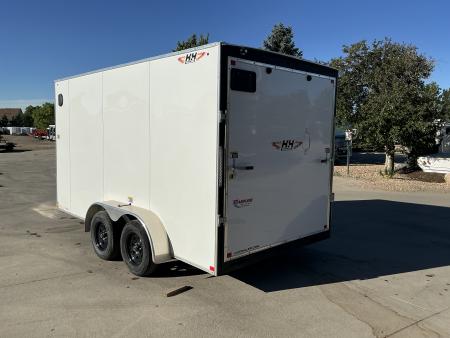 New 2025 H&H Trailers 7x14 Enclosed Trailer