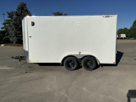 New 2025 H&H Trailers 7x14 Enclosed Trailer