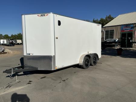 New 2025 H&H Trailers 7x14 Enclosed Trailer