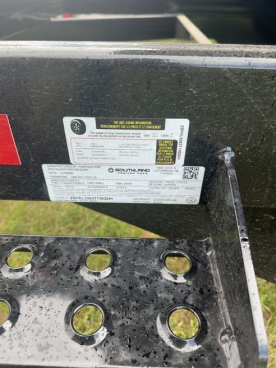 New 2026 Southland Trailers SL714-16KHD Dump Trailer