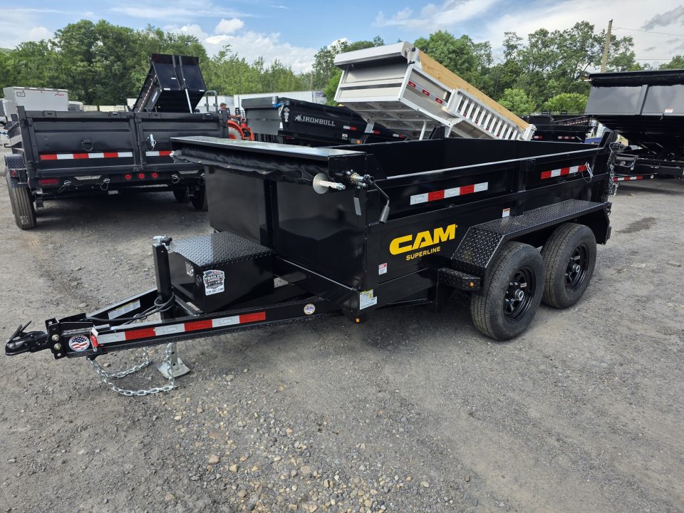 New 2026 Cam Superline 6X10 10K - RAMPS Dump Trailer