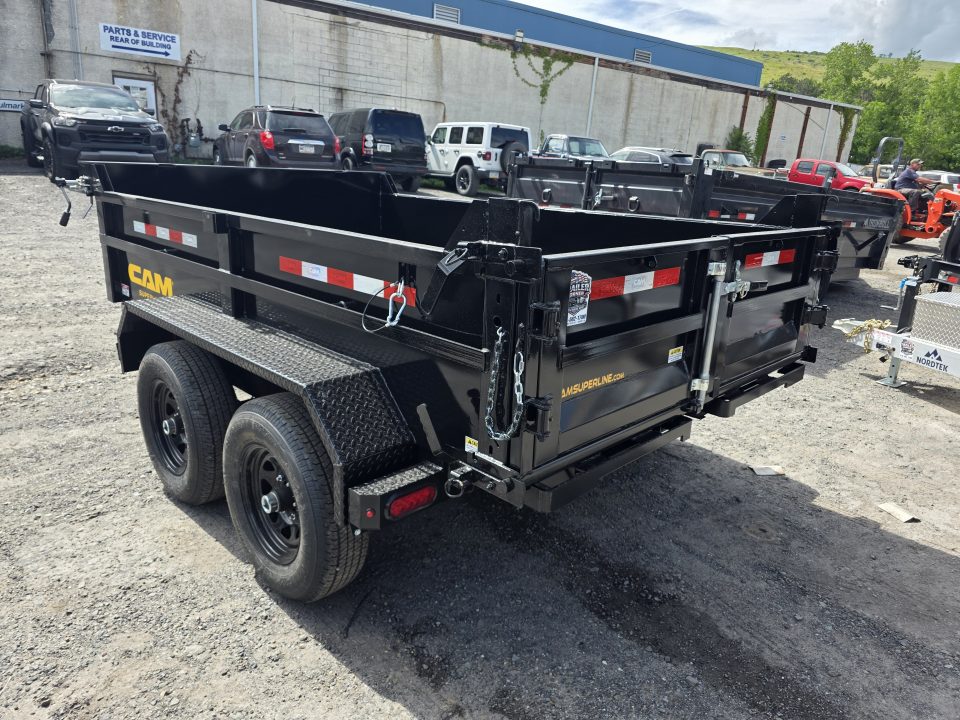 New 2026 Cam Superline 6X10 10K - RAMPS Dump Trailer