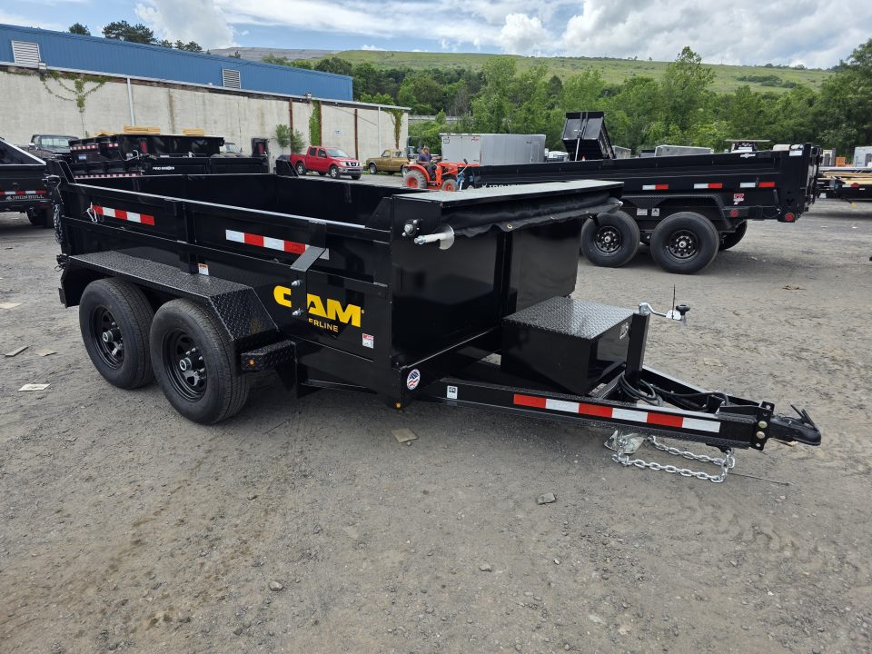 New 2026 Cam Superline 6X10 10K - RAMPS Dump Trailer