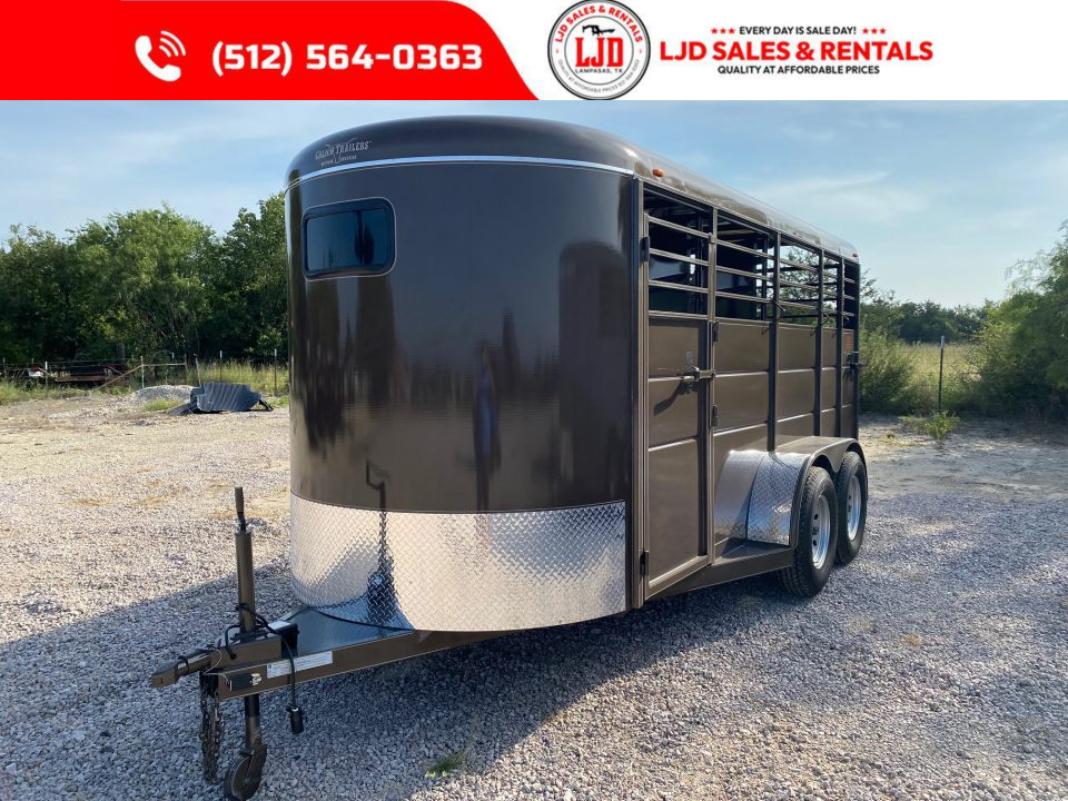 New 2026 Calico - 3 Horse Slant Trailer 6'W x 16' L x6'6"Tall - Mats