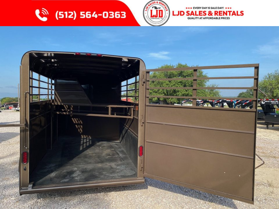 New 2026 Calico - 3 Horse Slant Trailer 6'W x 16' L x6'6"Tall - Mats