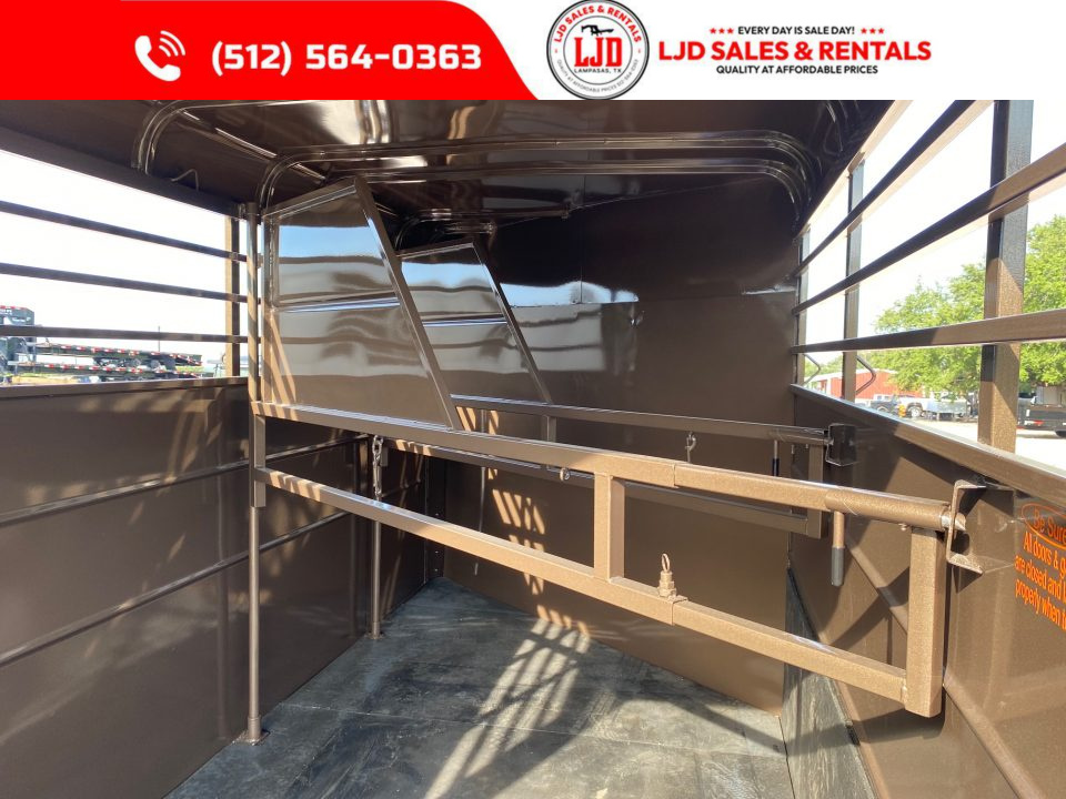 New 2026 Calico - 3 Horse Slant Trailer 6'W x 16' L x6'6"Tall - Mats