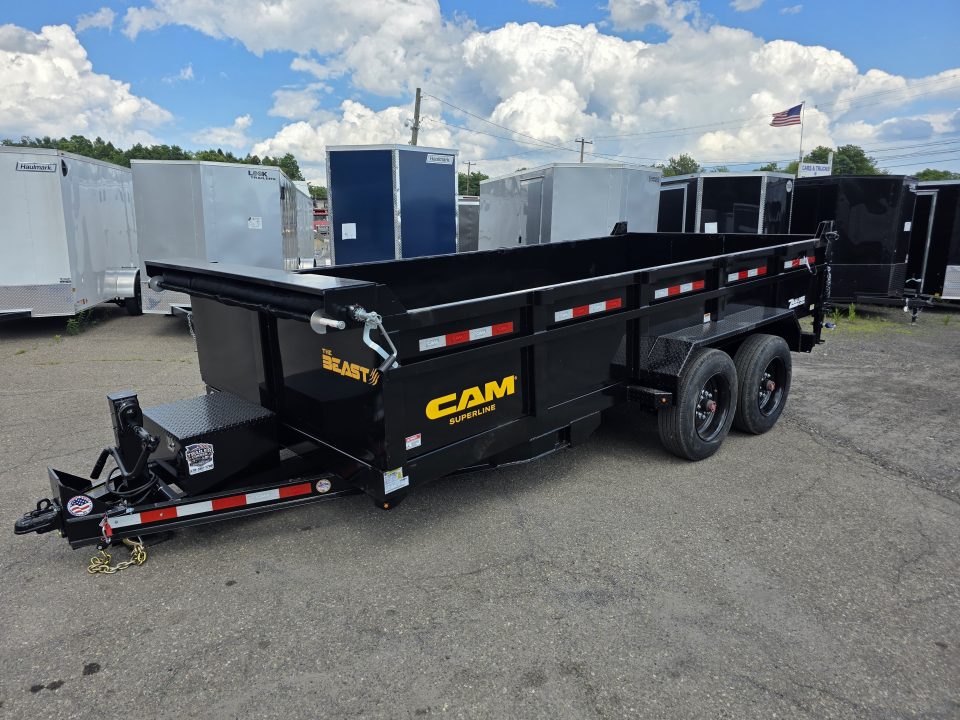 New 2026 Cam Superline BEAST 7X16 17.6K Dump Trailer