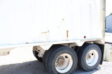 Used 1985 Construction Trailer Specialists HOPPER BOTTOM Equipment Trailer