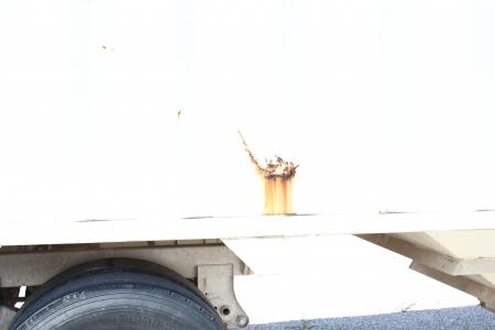 Used 1985 Construction Trailer Specialists HOPPER BOTTOM Equipment Trailer