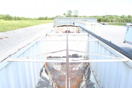 Used 1985 Construction Trailer Specialists HOPPER BOTTOM Equipment Trailer