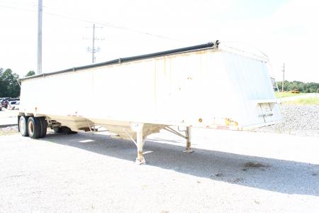 Used 1985 Construction Trailer Specialists HOPPER BOTTOM Equipment Trailer