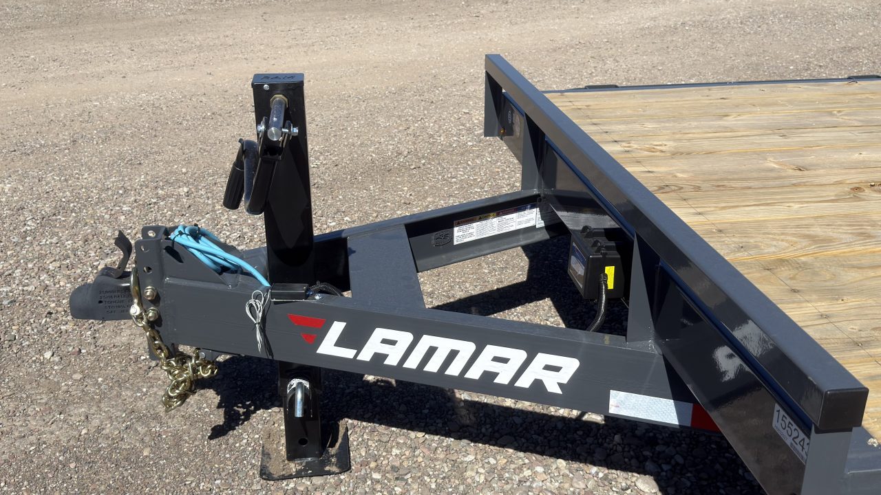 New 2026 Lamar 20' Equipment Trailer 14K