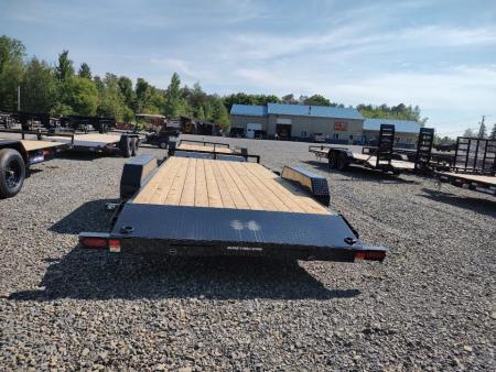 New 2026 Sure-Trac 7'x18' C-CHANNEL CAR TRAILER 7K Car Hauler