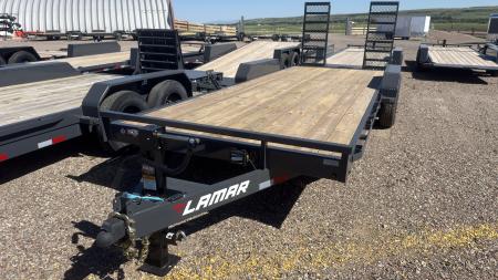 New 2026 Lamar 22' Equipment Trailer 14K