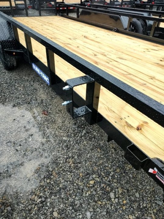 New 2026 Sure-Trac 7X18 TUBE TOP 7K Utility Trailer