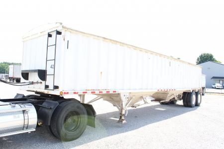 Used 1987 Construction Trailer Specialists HOPPER BOTTOM Equipment Trailer