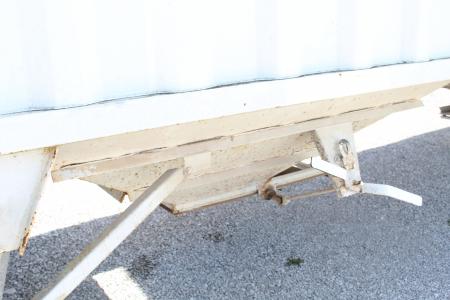 Used 1987 Construction Trailer Specialists HOPPER BOTTOM Equipment Trailer