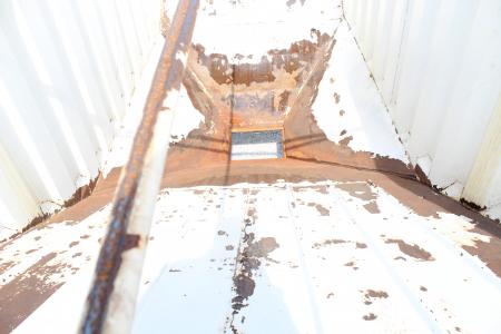 Used 1987 Construction Trailer Specialists HOPPER BOTTOM Equipment Trailer