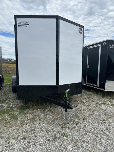 New 2026 WELLS CARGO FT716T2-D Cargo / Enclosed Trailer 7X16 TA RAMP DOOR (GVW:7000) WHITE