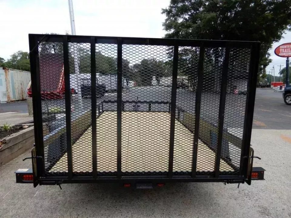 New 2027 Currahee 76'x14' Landscape, Removable Ramp Gate, 14" Sides