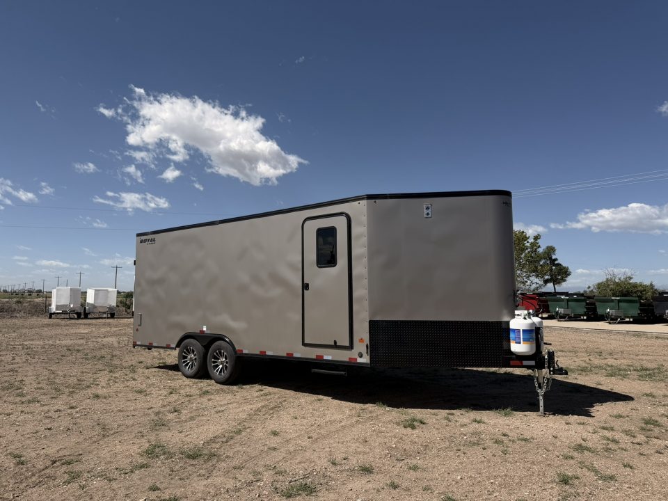Used 2026 Royal Cargo Trailers 8-20-4V Enclosed Sled Trailer Cargo / Enclosed Trailer