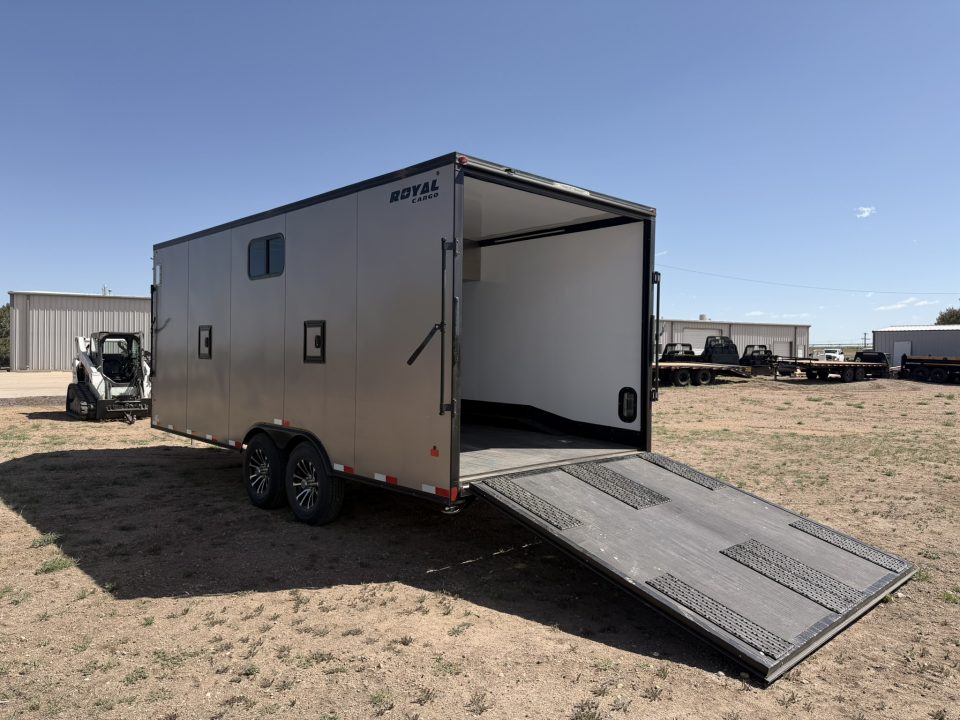 Used 2026 Royal Cargo Trailers 8-20-4V Enclosed Sled Trailer Cargo / Enclosed Trailer