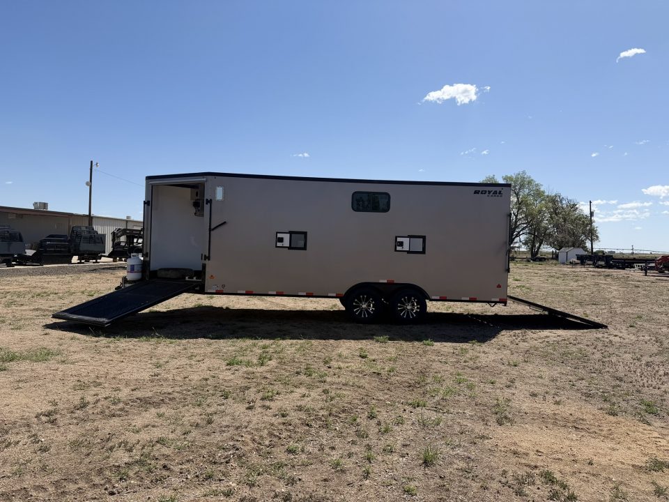 Used 2026 Royal Cargo Trailers 8-20-4V Enclosed Sled Trailer Cargo / Enclosed Trailer