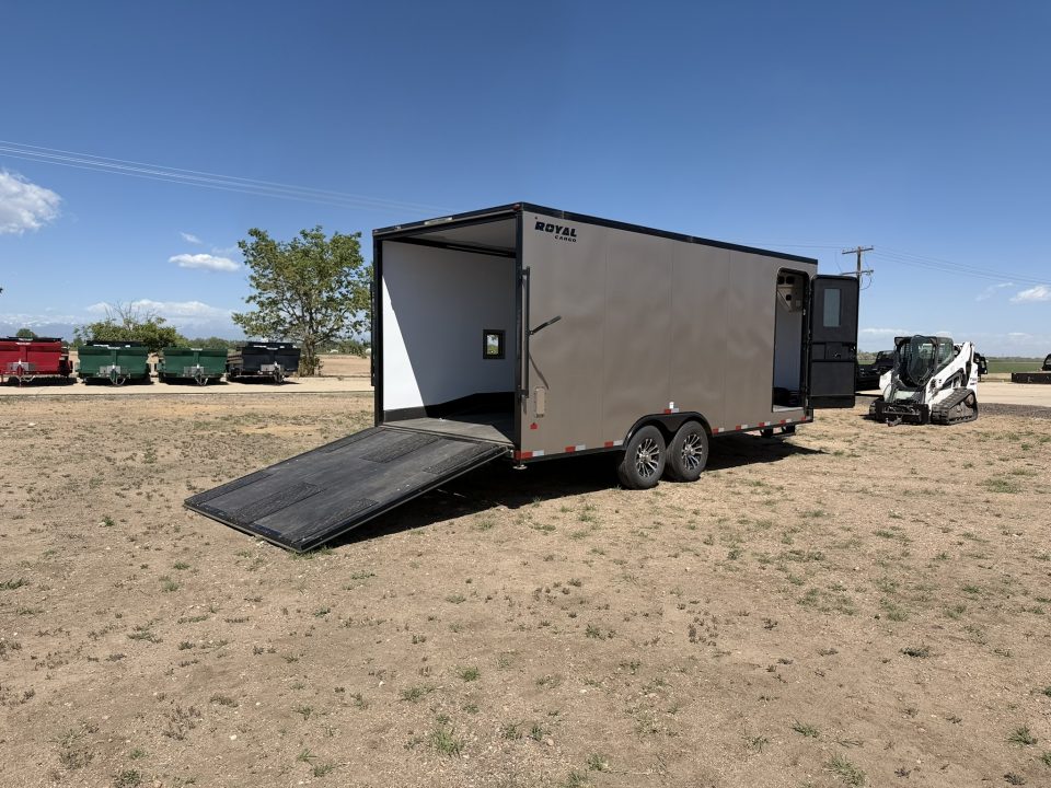 Used 2026 Royal Cargo Trailers 8-20-4V Enclosed Sled Trailer Cargo / Enclosed Trailer