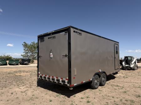 Used 2026 Royal Cargo Trailers 8-20-4V Enclosed Sled Trailer Cargo / Enclosed Trailer