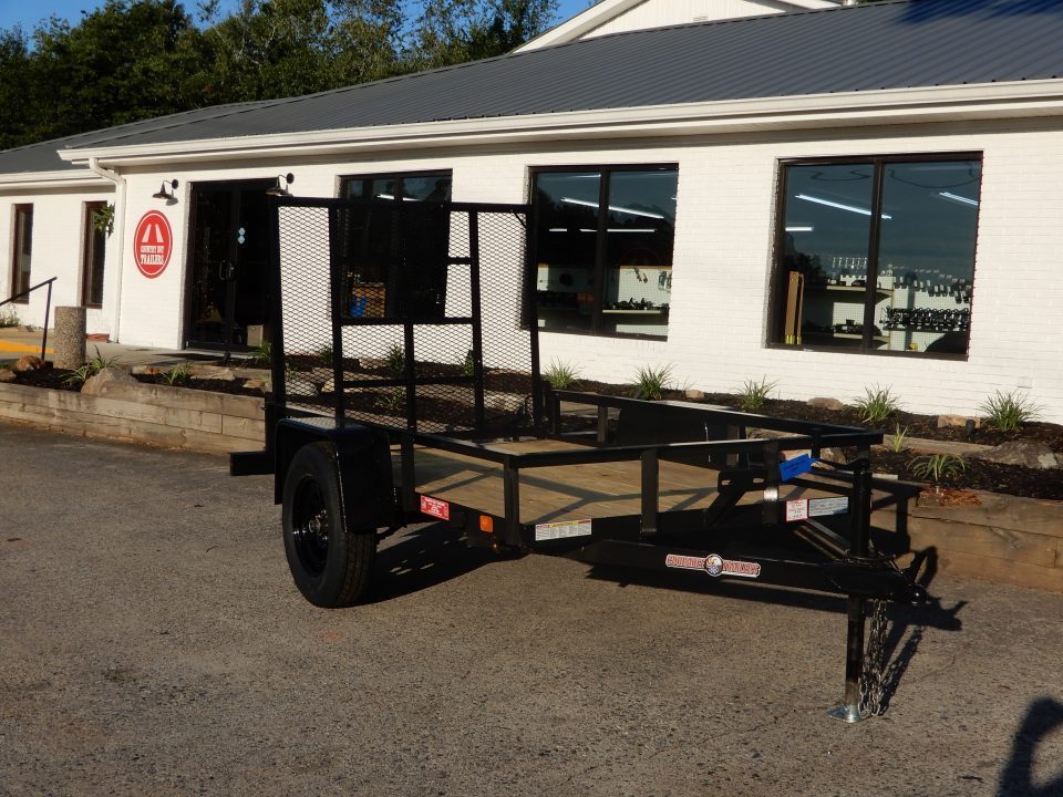 New 2027 Currahee 5x8' Landscape, Removable Ramp Gate, 12" Rail
