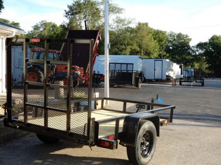 New 2027 Currahee 5x8' Landscape, Removable Ramp Gate, 12" Rail