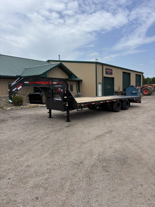 New 2027 MAXX-D LDX 102x25 Flatbed Trailer