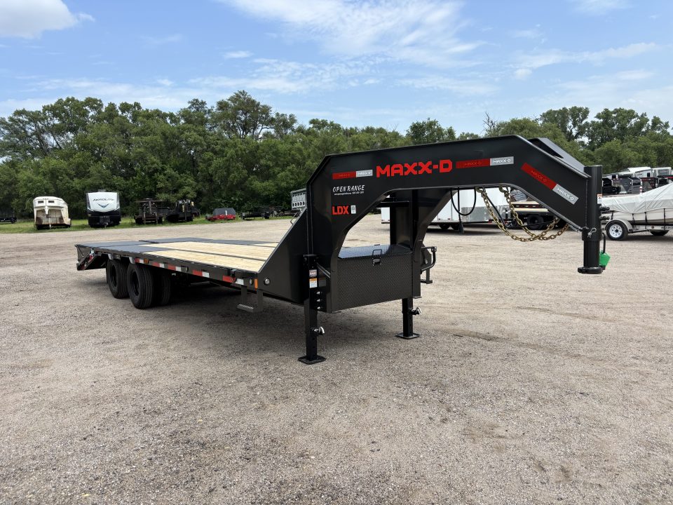 New 2027 MAXX-D LDX 102x25 Flatbed Trailer