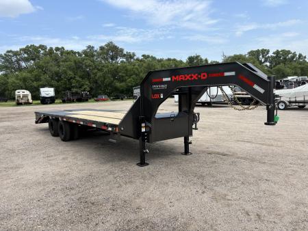 New 2027 MAXX-D LDX 102x25 Flatbed Trailer