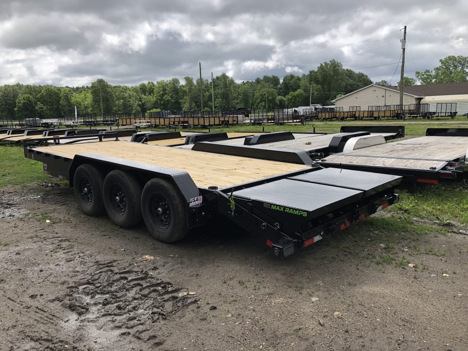 New 2026 Load Trail 22' 21k W/ MAX RAMPS Equipment Trailer