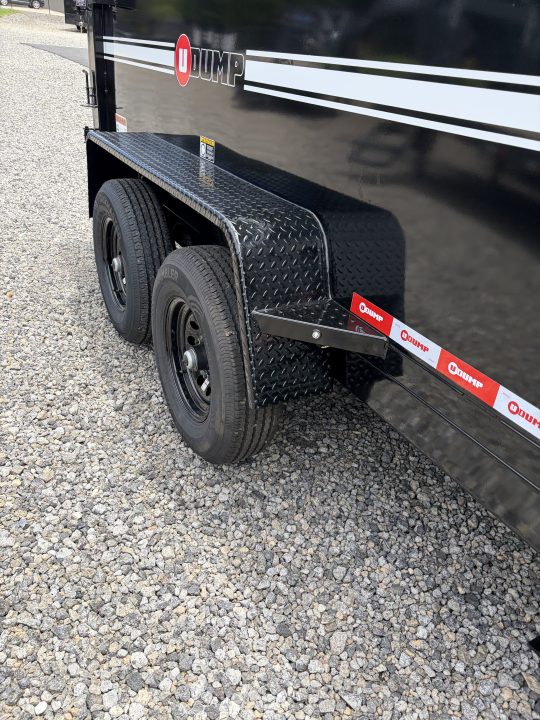 New 2027 U-Dump 6X12 With 31" Sides, Pro-Lite Low-Profile Dump Trailer, 10K GVWR, Tarp & Roller, Slide-Out Ramps