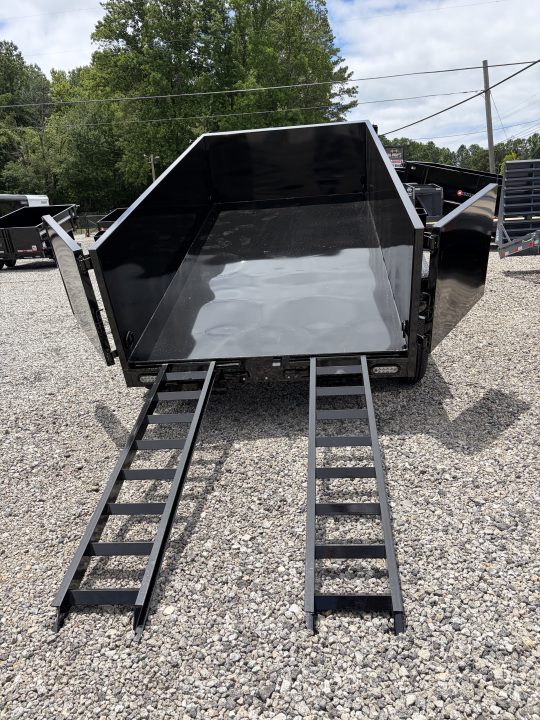 New 2027 U-Dump 6X12 With 31" Sides, Pro-Lite Low-Profile Dump Trailer, 10K GVWR, Tarp & Roller, Slide-Out Ramps