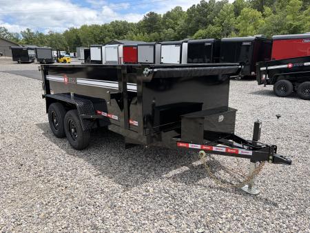 New 2027 U-Dump 6X12 With 31" Sides, Pro-Lite Low-Profile Dump Trailer, 10K GVWR, Tarp & Roller, Slide-Out Ramps