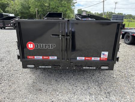 New 2027 U-Dump 6X12 With 31" Sides, Pro-Lite Low-Profile Dump Trailer, 10K GVWR, Tarp & Roller, Slide-Out Ramps