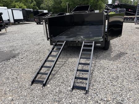 New 2027 U-Dump 6X12 With 31" Sides, Pro-Lite Low-Profile Dump Trailer, 10K GVWR, Tarp & Roller, Slide-Out Ramps