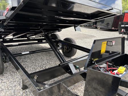 New 2027 U-Dump 6X12 With 31" Sides, Pro-Lite Low-Profile Dump Trailer, 10K GVWR, Tarp & Roller, Slide-Out Ramps