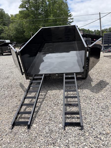 New 2027 U-Dump 6X12 With 31" Sides, Pro-Lite Low-Profile Dump Trailer, 10K GVWR, Tarp & Roller, Slide-Out Ramps