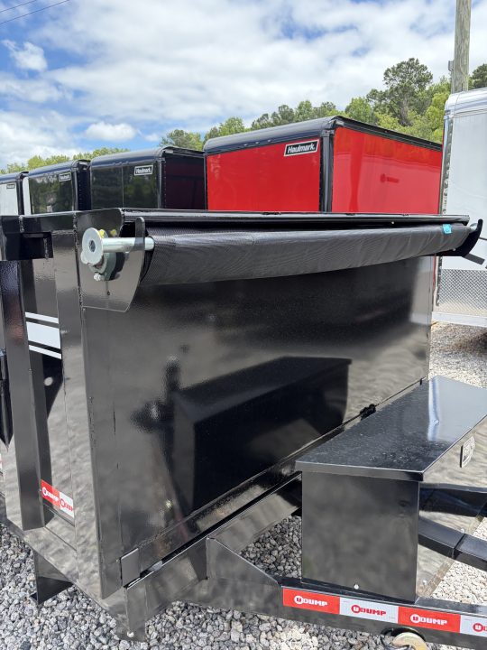New 2027 U-Dump 6X12 With 31" Sides, Pro-Lite Low-Profile Dump Trailer, 10K GVWR, Tarp & Roller, Slide-Out Ramps