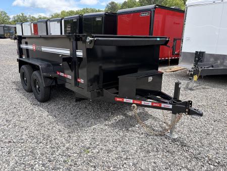 New 2027 U-Dump 6X12 With 31  Sides, Pro-Lite Low-Profile Dump Trailer, 10K GVWR, Tarp & Roller, Slide-Out Ramps